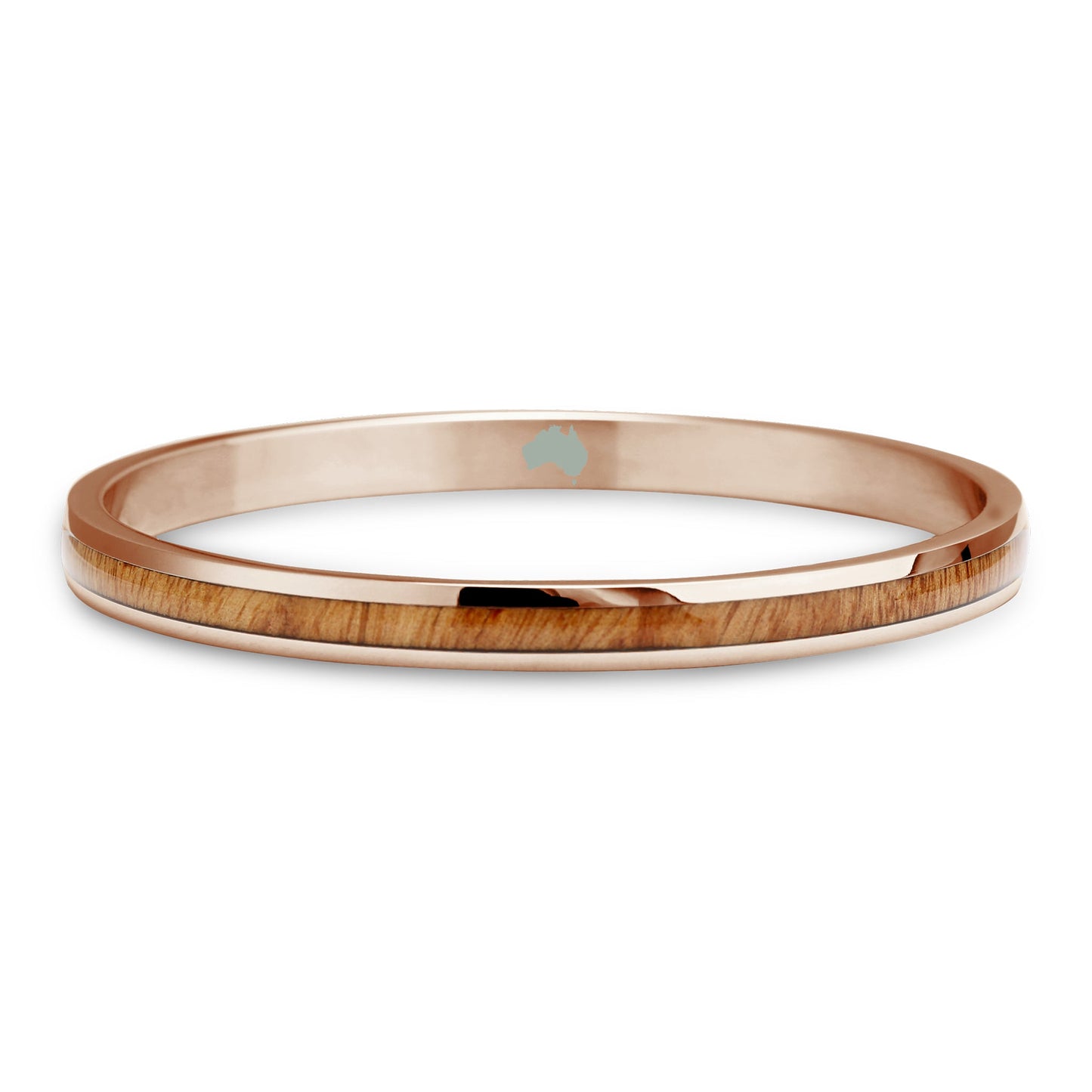 Tannburl-armbånd - Roségull