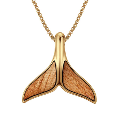 Valfena halsband i gummiburl - gult guld