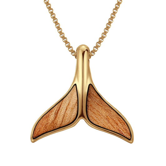 Valfena halsband i gummiburl - gult guld