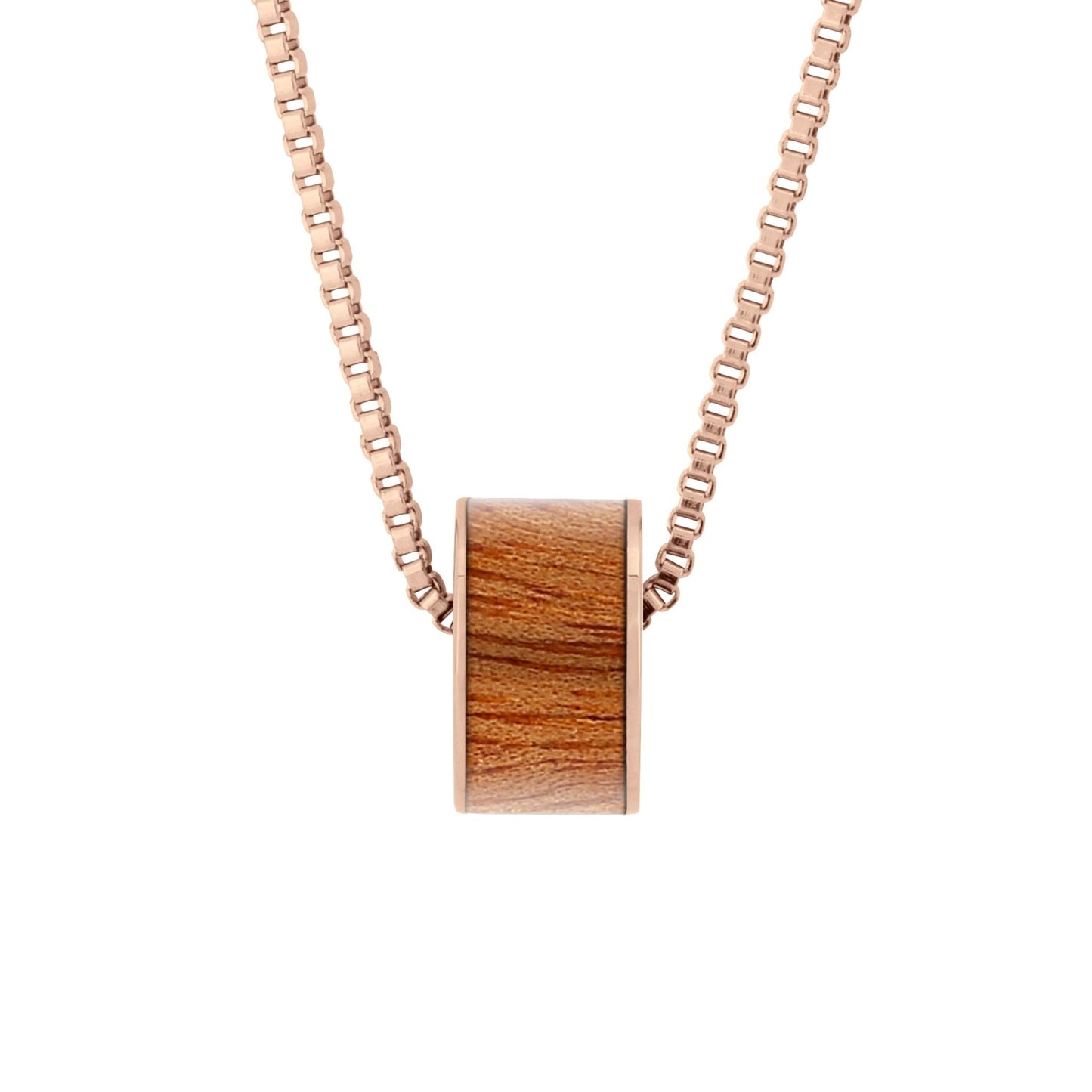 Gum Burl Bred Tunnbarrel - Roséguld