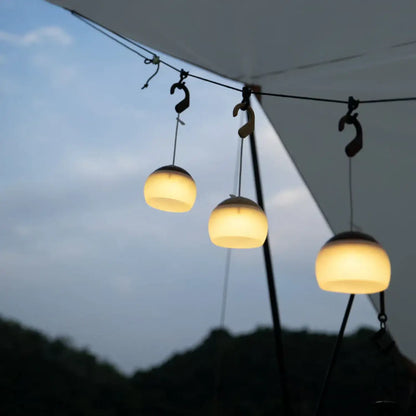 Lampada da appendere per esterni – Luce compatta e portatile per campeggio
