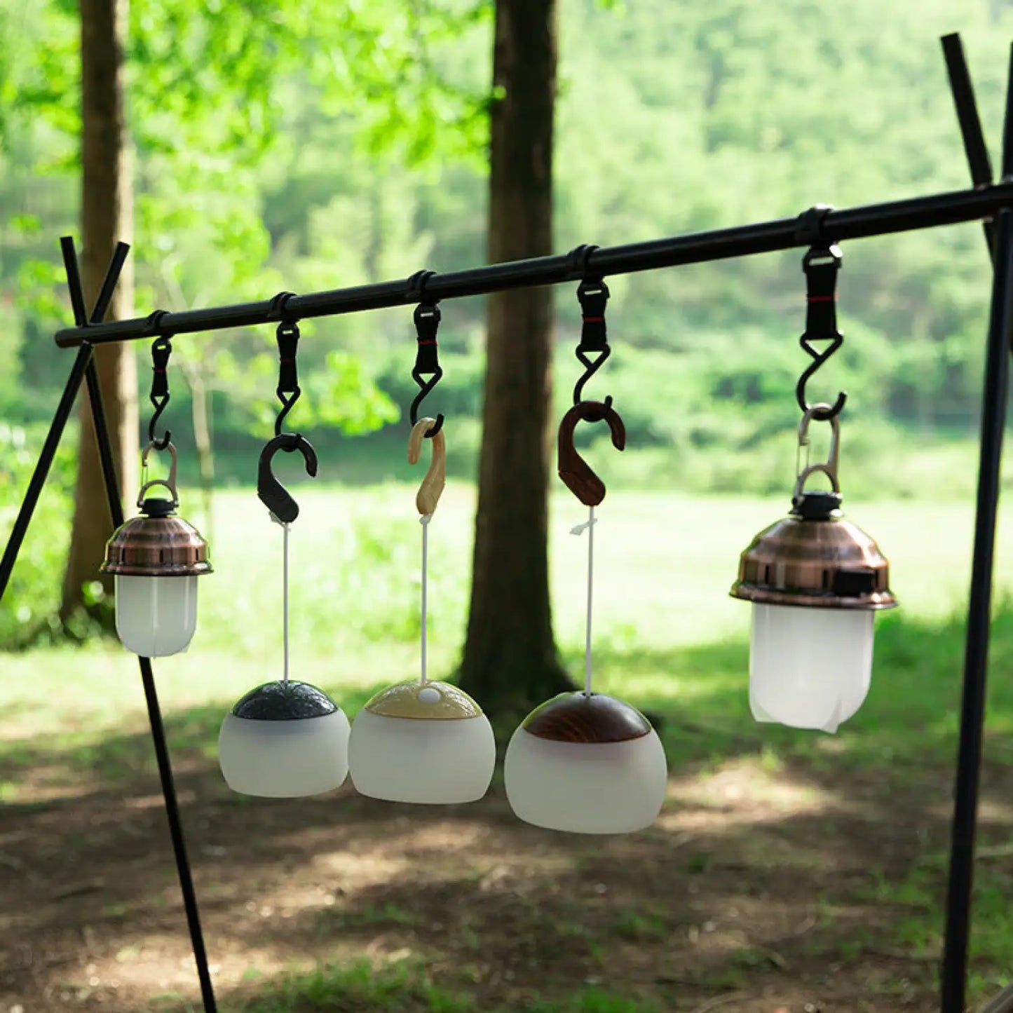 Lampada da appendere per esterni – Luce compatta e portatile per campeggio