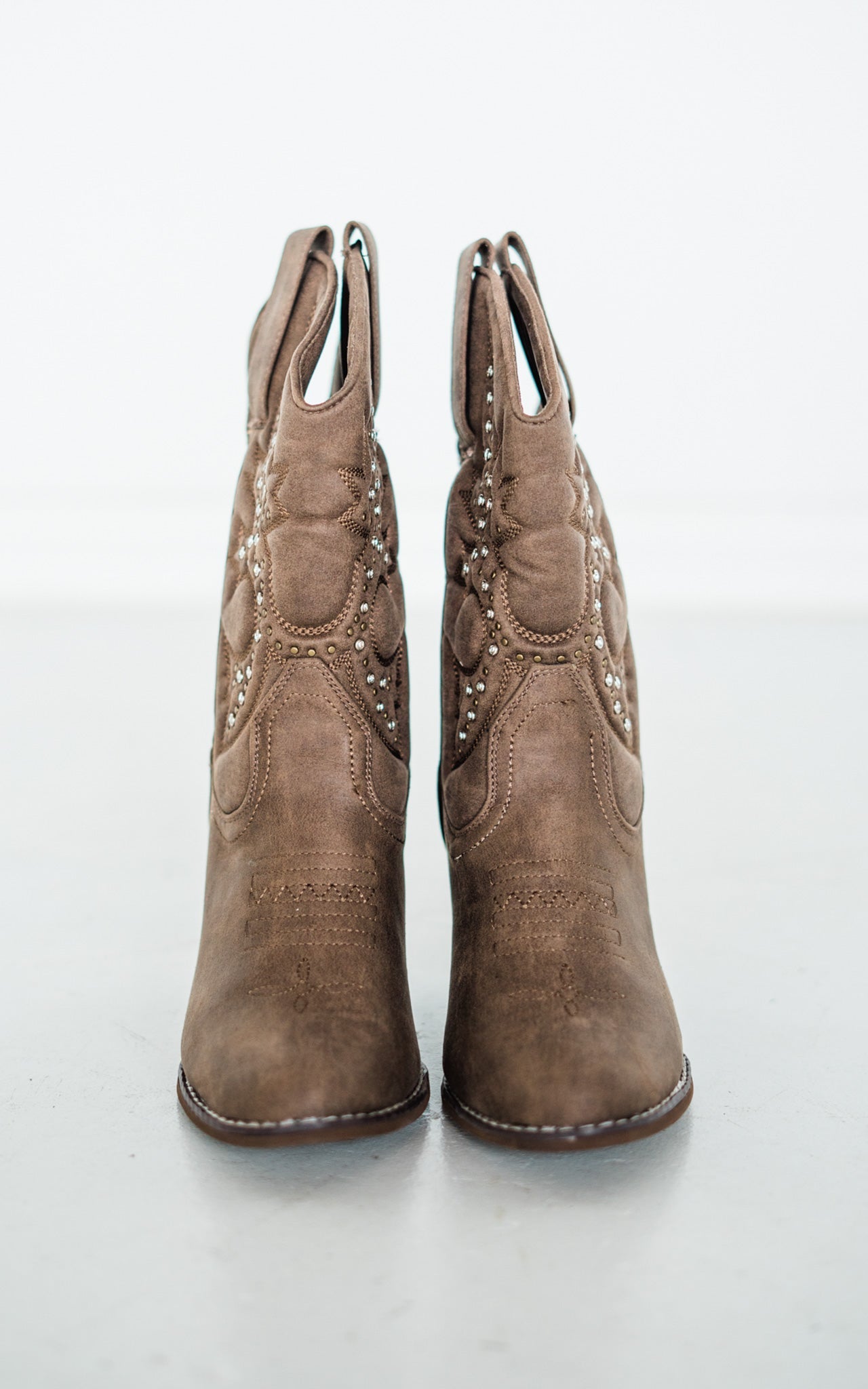 Kowbojki Houston w kolorze taupe