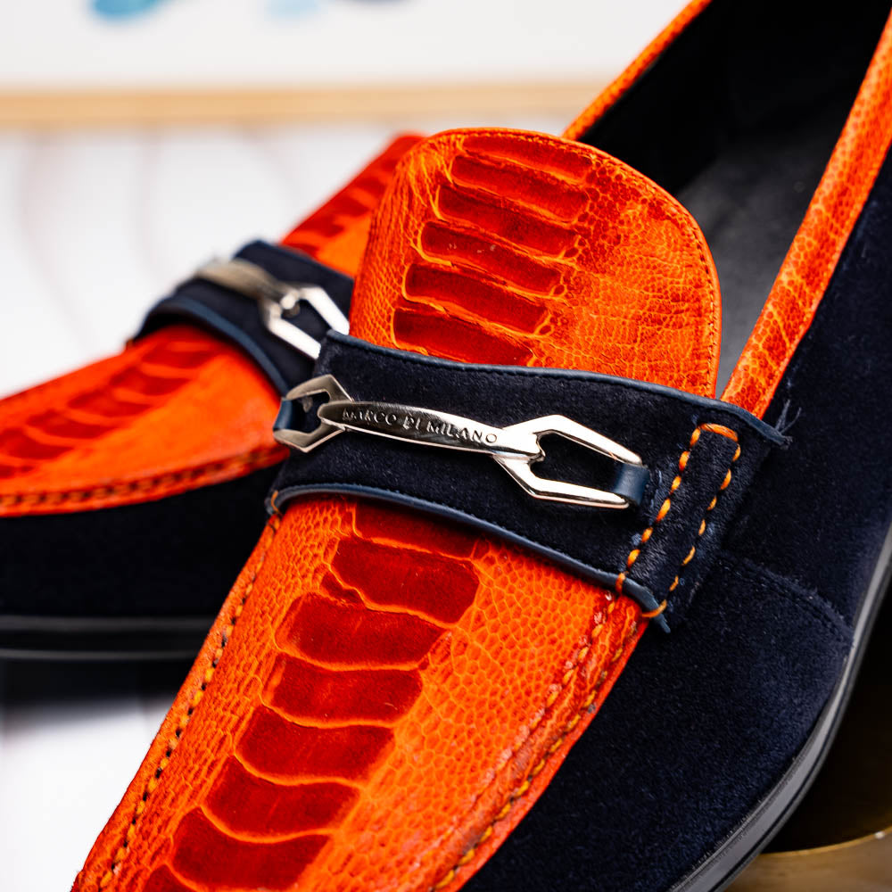 Hugo Orange / Navy