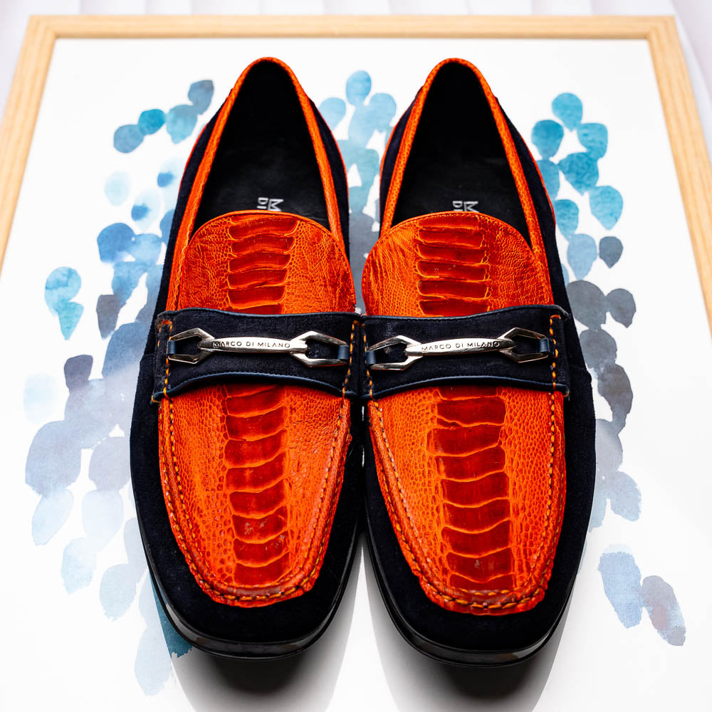 Hugo Orange / Navy