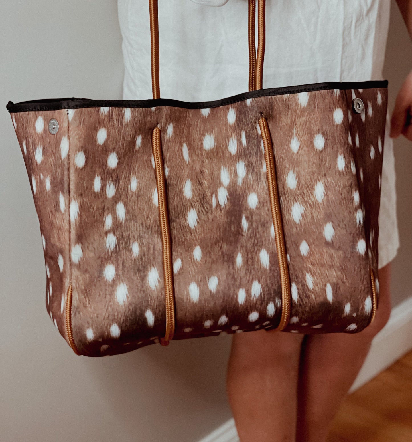 Aniella Neoprenväska - Brun Fawn