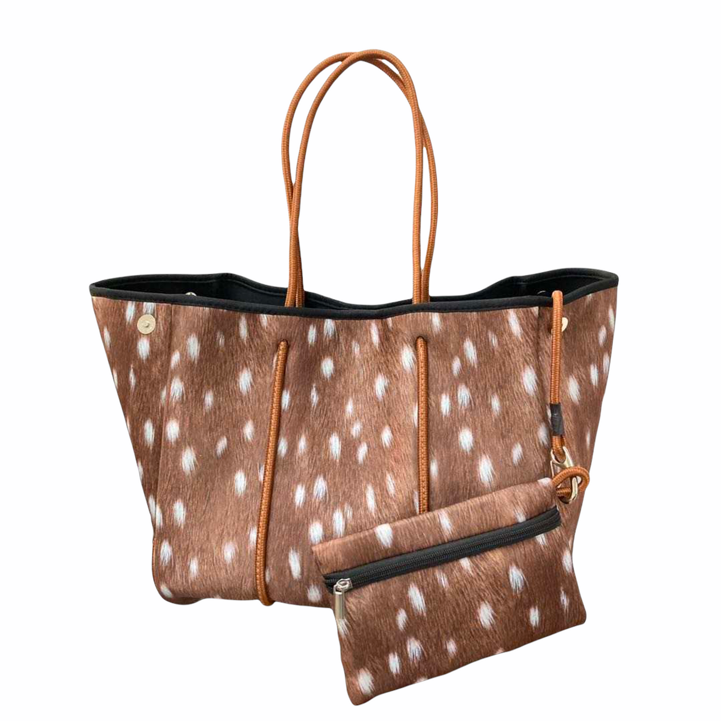 Aniella Neoprenväska - Brun Fawn