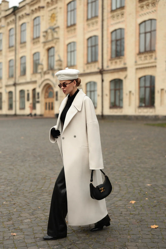 Eliza Classic Wool Blend Overcoat
