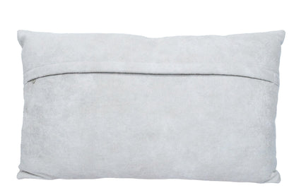 Ivory Square and Lumbar Luxury Velvet Pillow | TRDPL01