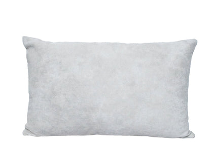 Ivory Square and Lumbar Luxury Velvet Pillow | TRDPL01