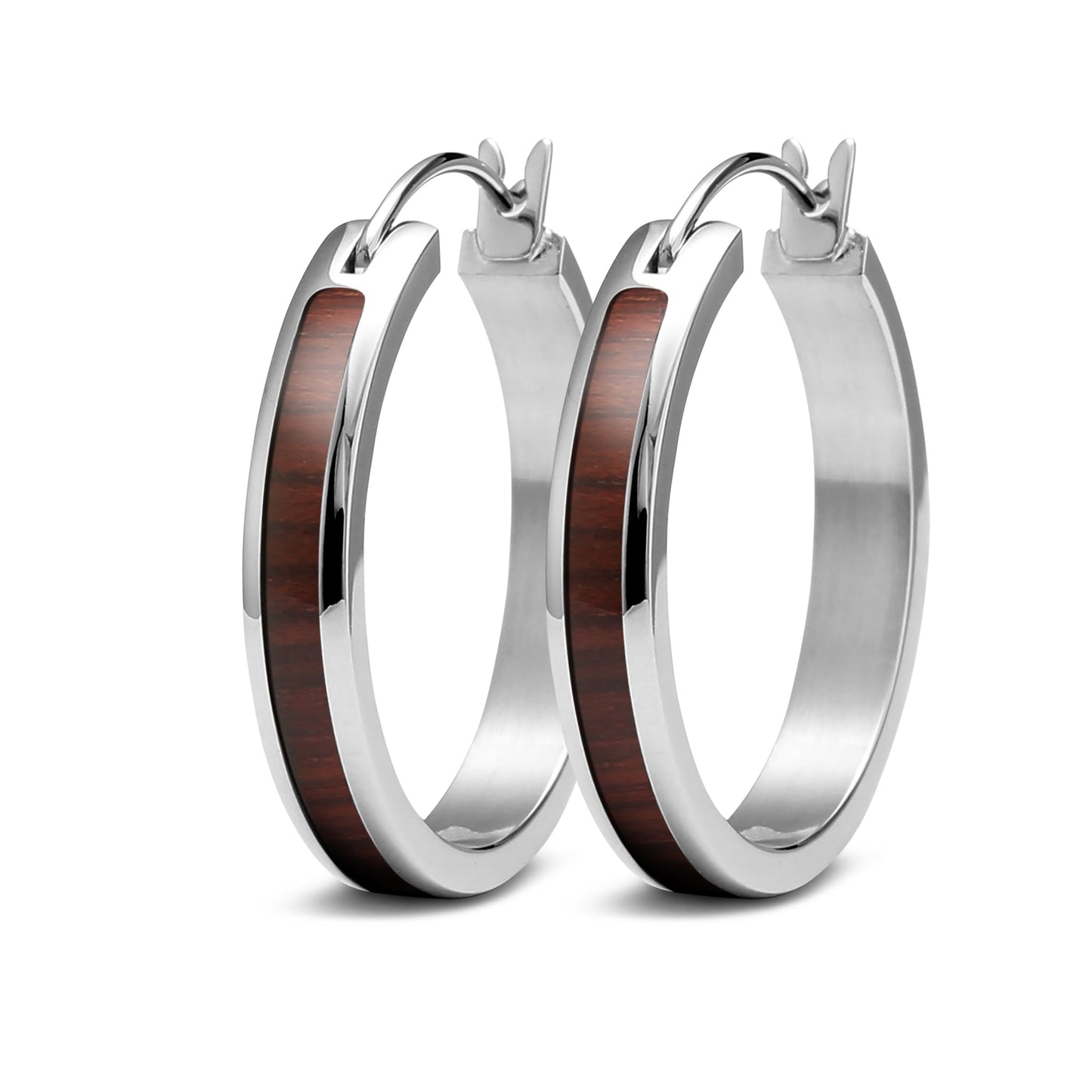 Jarrah øreringer med ringform