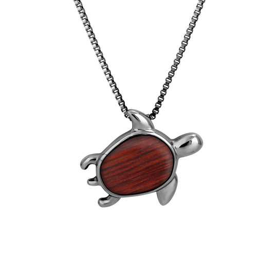 Jarrah sköldpadds halsband - Gunmetal