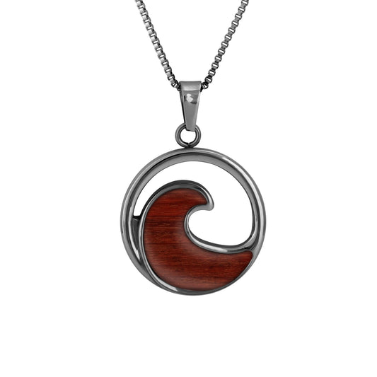 Jarrah Wave Halsband - Gunmetal