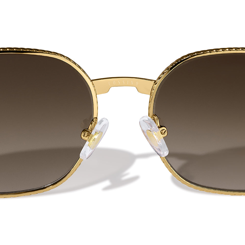 Lunettes de soleil en métal Jean Brun