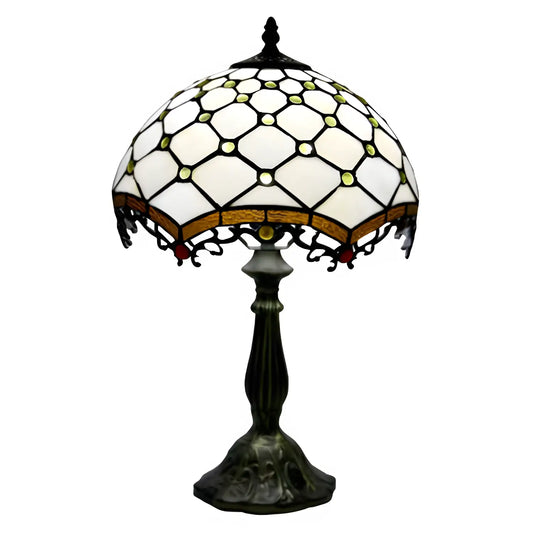 Lampada Tiffany Romana Gioiello Antica | Vetro da Tavolo