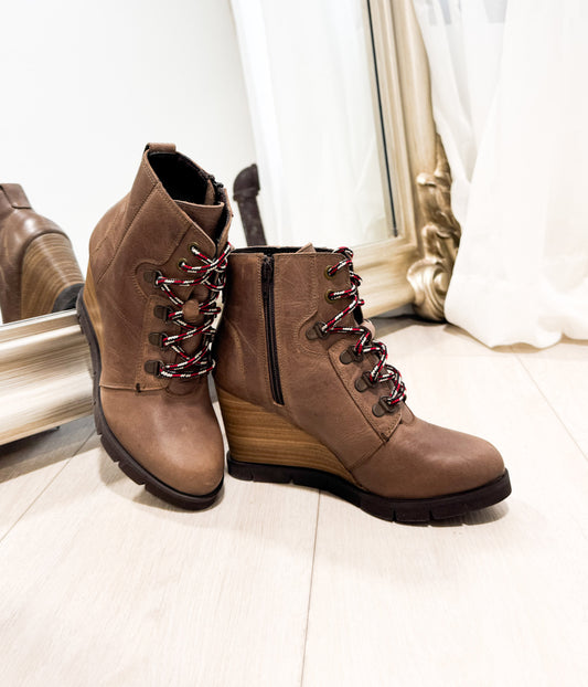Botki Joana w kolorze taupe