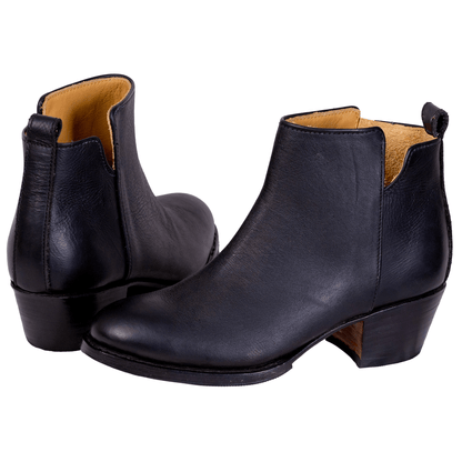 Damen Klassische Lederstiefel