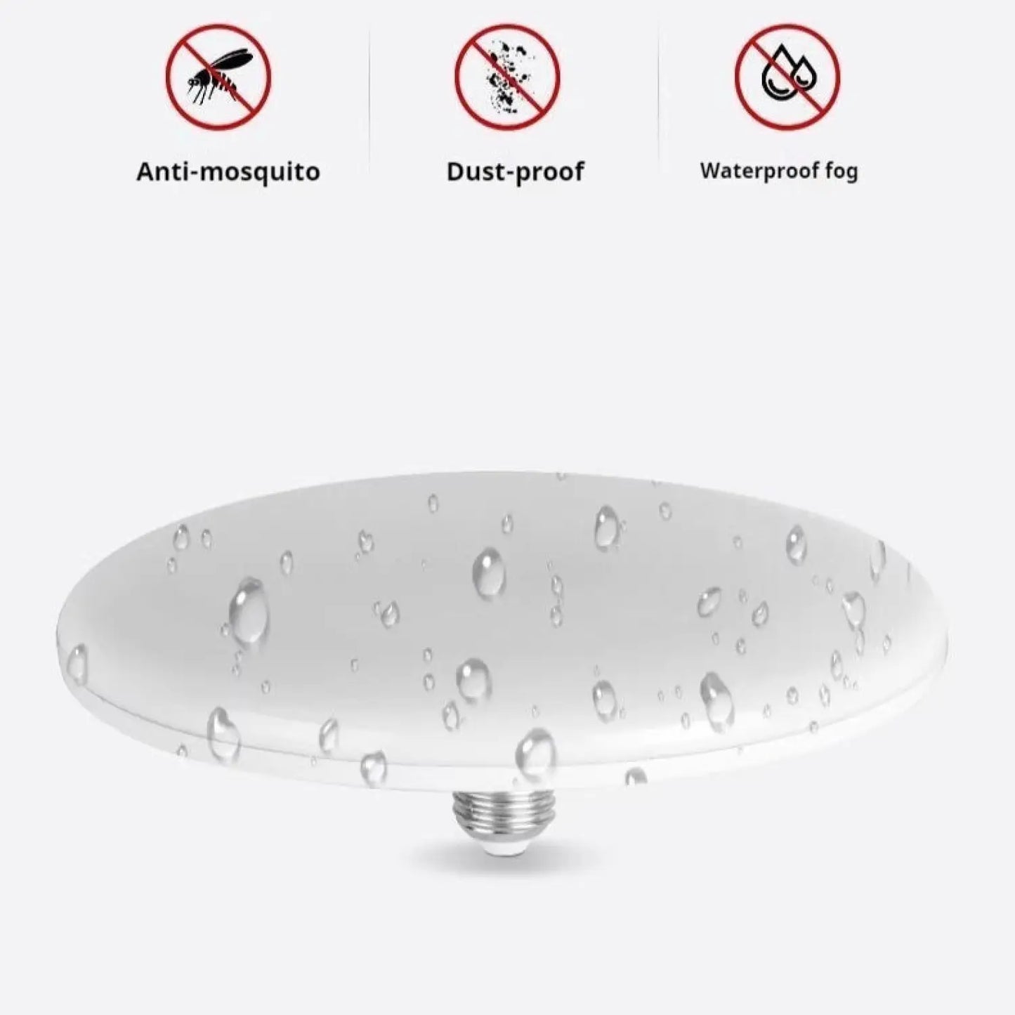 LED-lampor 220V UFO-lampa - Kallvit