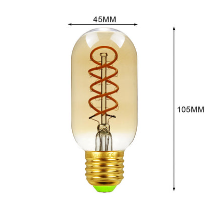 Dekorativ G125 Edison-lampa för hemmabelysning med dimbara LED-lampor