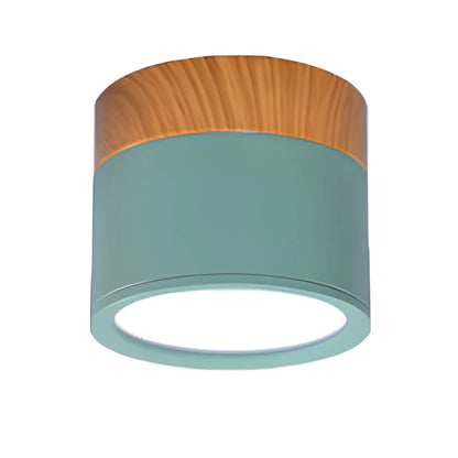 LED-downlight dimbar – nordisk trä modern taklampa spotlight
