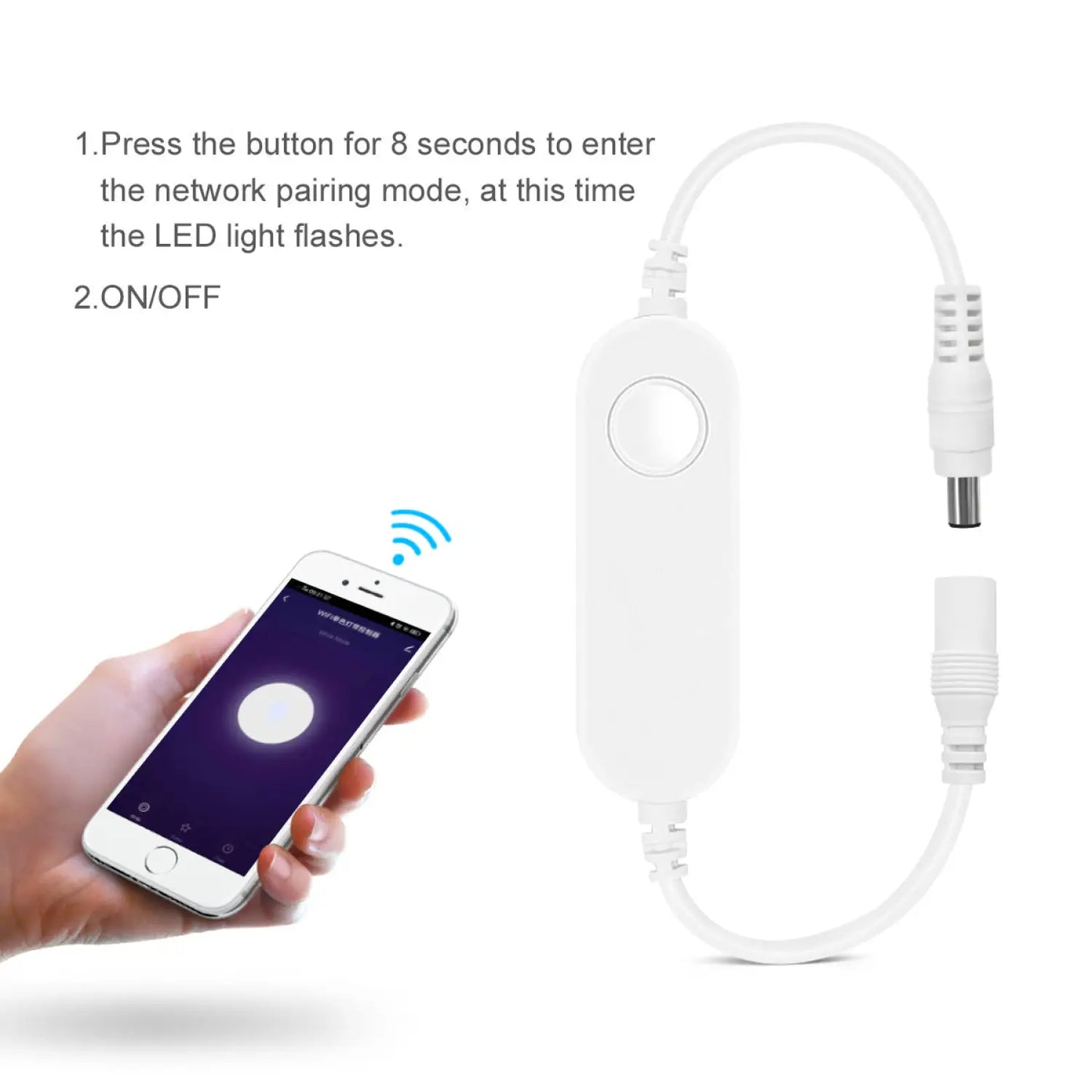 LED Flexibel Neonljusslinga med Smart Kontroll