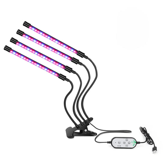 LED växtlampa USB fyto fullspektrum