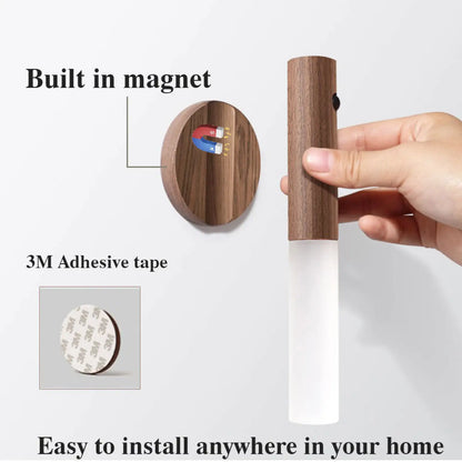 LED magnetlampa - USB uppladdningsbar rörelsesensor