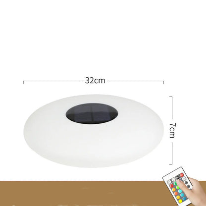 LED solcellsutomhusbelysning vattentät