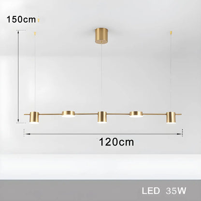 LED-hänglampa kök - modern lampa för bar, matsal och bord