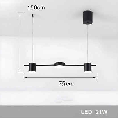 LED-hänglampa kök - modern lampa för bar, matsal och bord