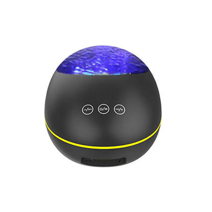 LED Star Projector Night Light with USB Control and Music Player