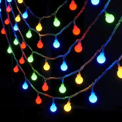 LED-slingelyktor för utomhuscampingstämning och mysig atmosfär