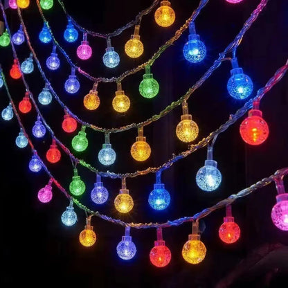 LED-slingelyktor för utomhuscampingstämning och mysig atmosfär