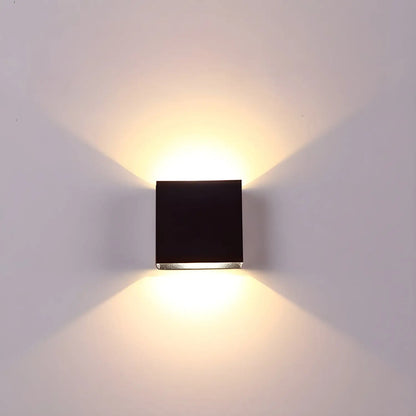 LED Vägglampa Inomhus & Utomhus - 6W Moderna Upp-och-Ned Vägglampor