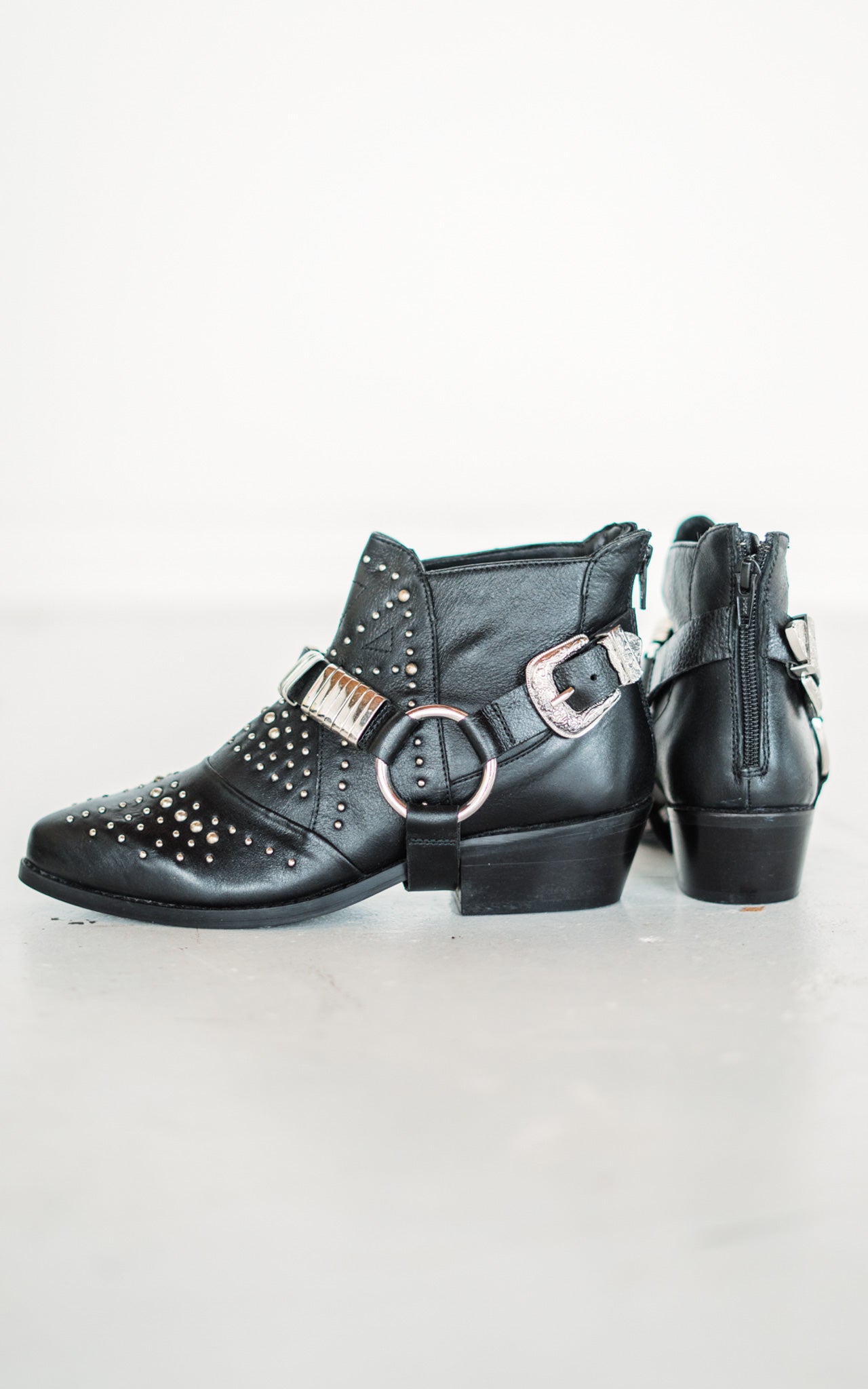 Botki Lottie w kolorze czarnym