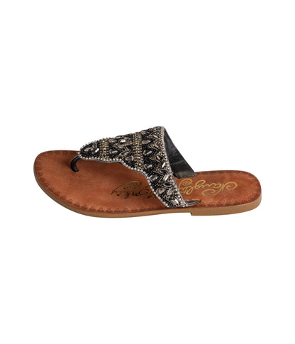 Sandali Loving U in nero