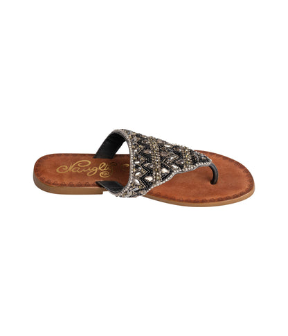 Sandali Loving U in nero