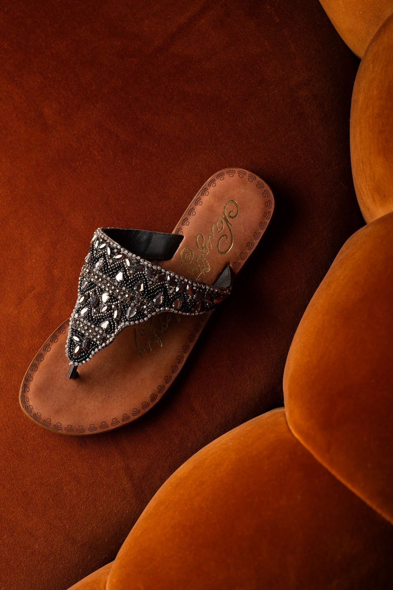 Sandali Loving U in nero