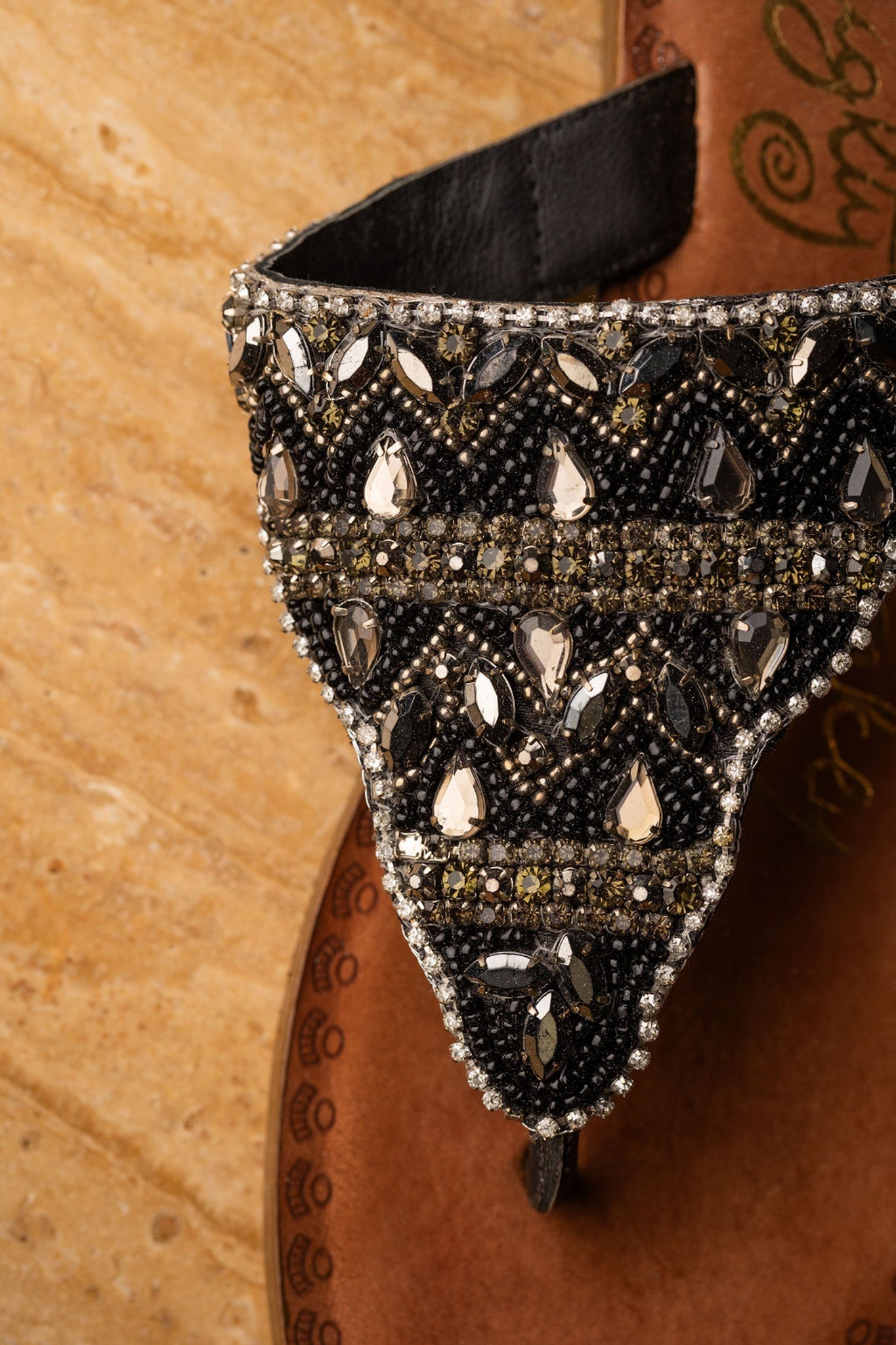 Sandali Loving U in nero