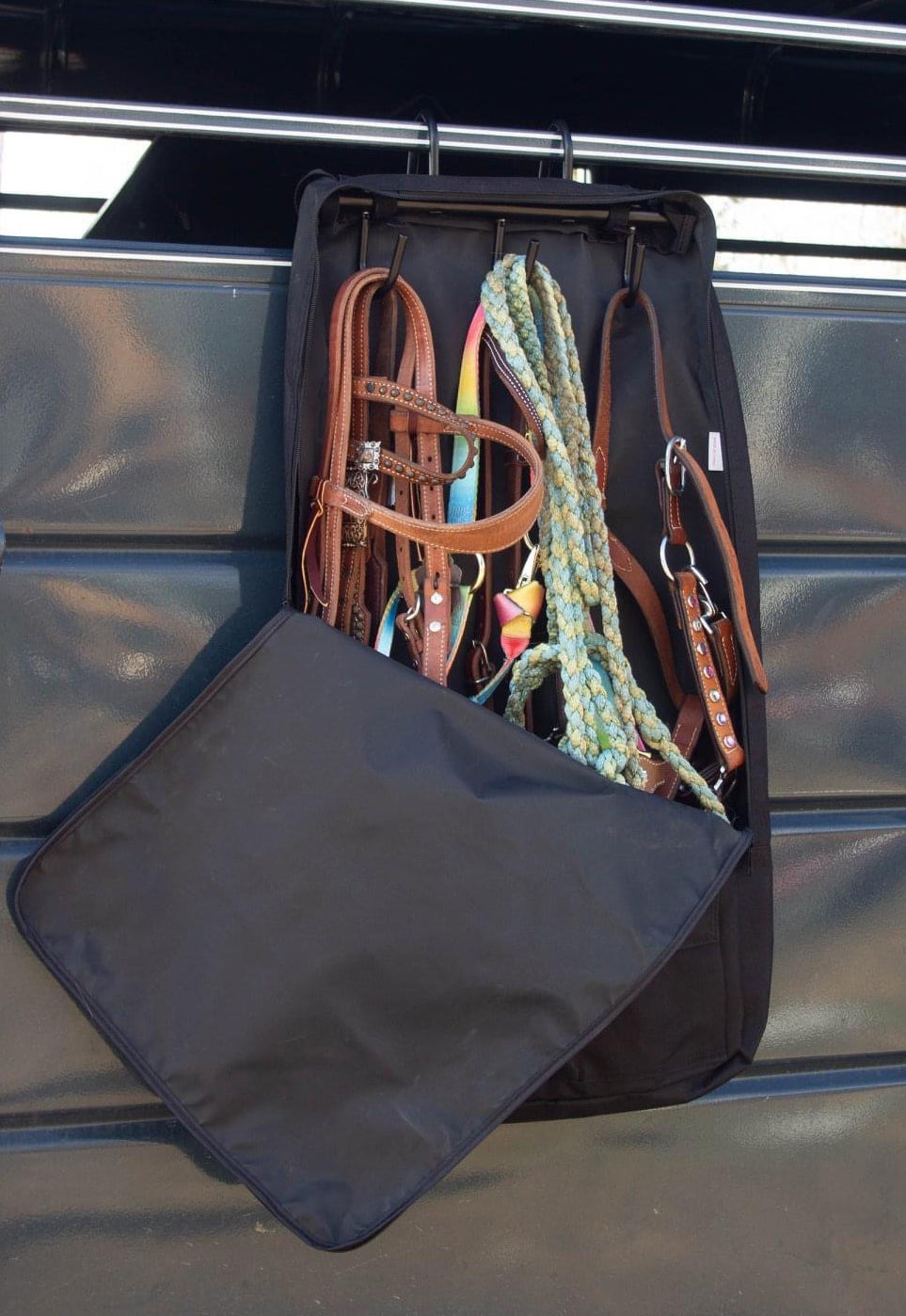 AJ Tack Deluxe Bridle Bag with Hooks