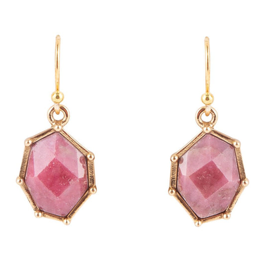 Orecchini Lucky 7's - Rodonite