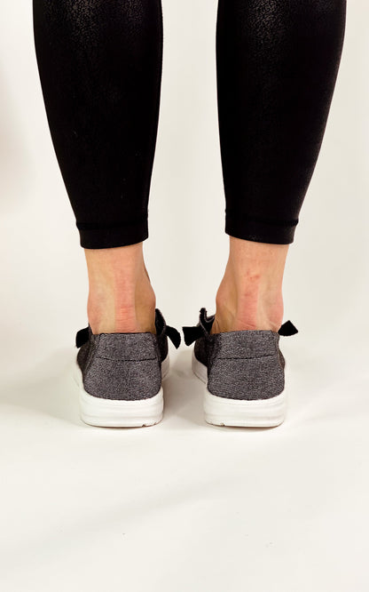 Maco Sneaker a Goccia d'Acqua in Nero