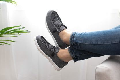 Maco Sneaker a Goccia d'Acqua in Nero
