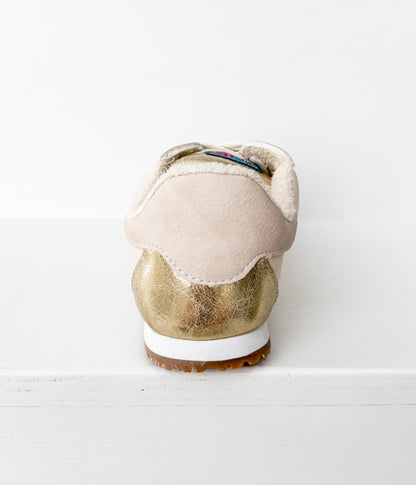 Sneaker Madrid in Beige/Oro