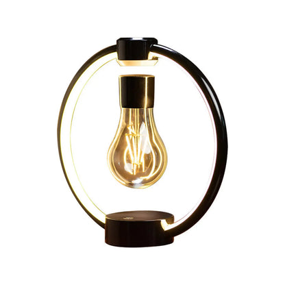 Magnetisk levitationssänglampa – Retro flytande LED-nattlampa