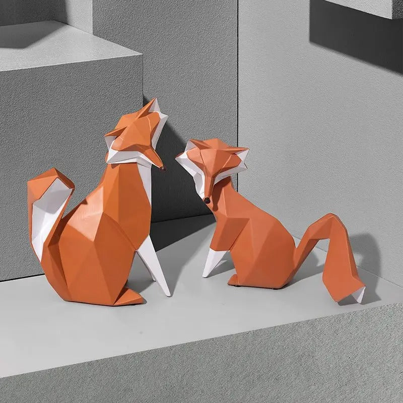 Noordse Fox-sculptuur