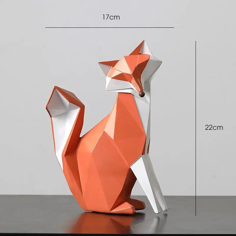 Nordic Fox Sculpture