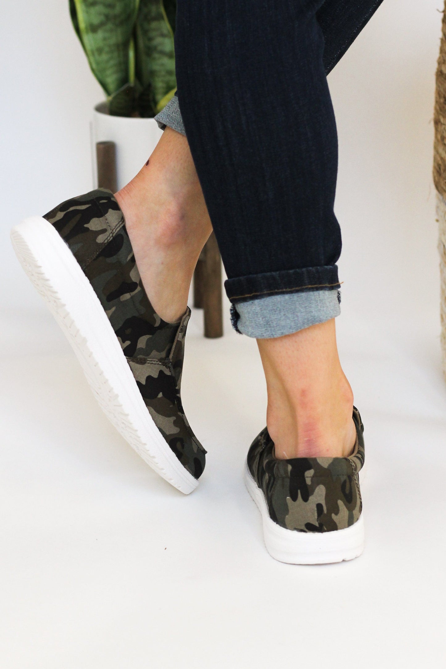Sneakers Maya in mimetico
