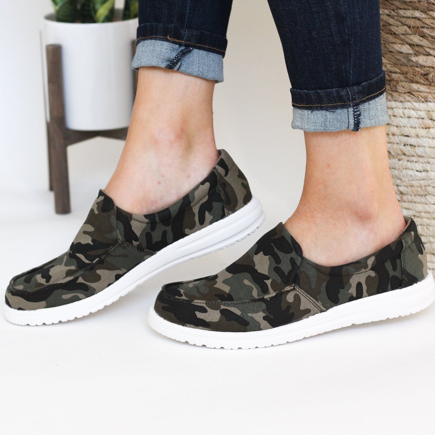 Sneakers Maya in mimetico