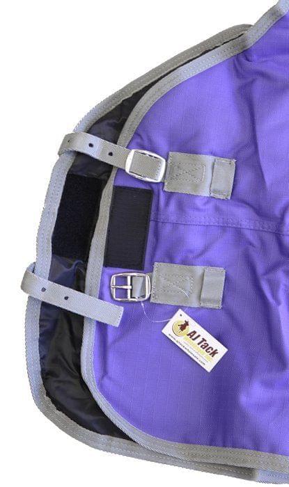 AJ Tack 1200D Waterproof Turnout Horse Blanket 400g - Purple